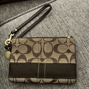 Coach wristlet